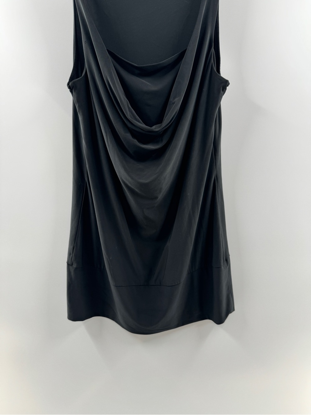 Express Black Cowl Neck Tunic Tank Top Women's Large - Picture 3 of 8